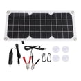 thumbnail image 2 of 10W 12V Solar Panel Kit Portable USB Port Solar Charger For Phones Tablets Cameras For Cars Motorcycles Camping Equipment, 2 of 7