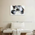 thumbnail image 2 of Elephant Stock Black Sonnet I Wall Art - Horizontal Canvas Wall Art - Living Room Wall Decor - Abstract Canvas - Black And Beige Decor By Amber Lamoreaux - 30" x 20", 2 of 8