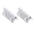 thumbnail image 3 of Bisagra de aluminio, bisagras de 2 piezas Bisagras de puerta plegables de aluminio Bisagra de gabinete Rendimiento probado, 3 of 12