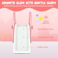 thumbnail image 5 of Costway Freestanding Baby Slide Indoor First Play Climber Slide Set for Boys Girls Pink, 5 of 11