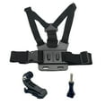 thumbnail image 1 of Soporte para teléfono con correa para el pecho, soporte para cámara de acción, ajustable, fácil de instalar, rotación de 360 grados, clip para teléfono, kit de correa para el pecho, 1 of 8