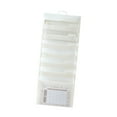 thumbnail image 2 of Organizador de archivos de pared expandible, almacenamiento multicapa, plegable, portátil, ahorra espacio, carpeta de archivos de 6 bolsillos para blanco, 2 of 8