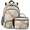 Multicolour 4, variant on Herdesigns Marble Abstract White Large Backpack Set with Lunch Box Lightweight Water Resistant Travel Laptop Backpacks Casual Daypacks for Women Men