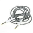 thumbnail image 3 of Cable de conexión de guitarras,Cable de guitarra de 6,35 mm Conexión de piano Bajos profundos,Cable de instrumento Línea Reducción de ruido Blindaje,Altavoz de batería acústica para bajo, 3 of 7