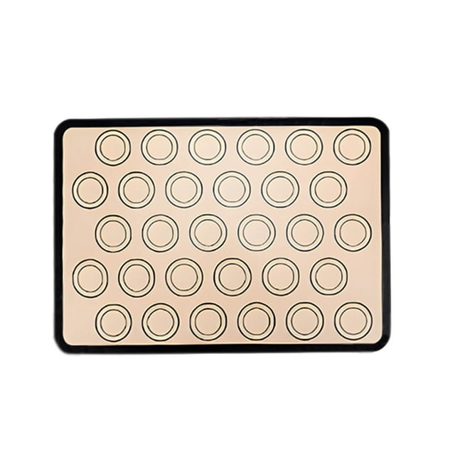 Tapis de Cuisson en Silicone Réutilisable, Doublure de Four Antiadhésive pour Biscuits, Pain et Pâtisseries