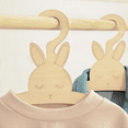 thumbnail image 4 of 20PCS Cute Wooden Clothes Hanger Wall Hanging Coats Rack Baby Clothings Storage Organizer Wood Display Holder F, 4 of 4