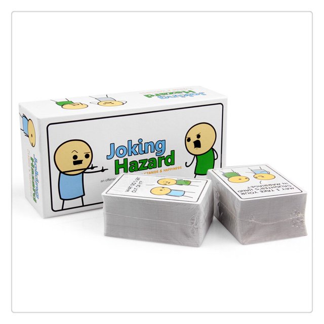 Juego de mesa educativo para niños, juego de cartas de broma, juego de cartas ofensivo, forma de Cyanids, mejora de la cubierta de la felicidad, preescolar Fivean unisex
