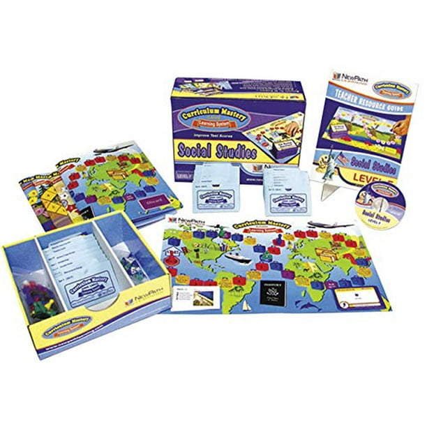 NewPath Learning Social Studies Curriculum Maestry Game, Année 5, Pack de Cours