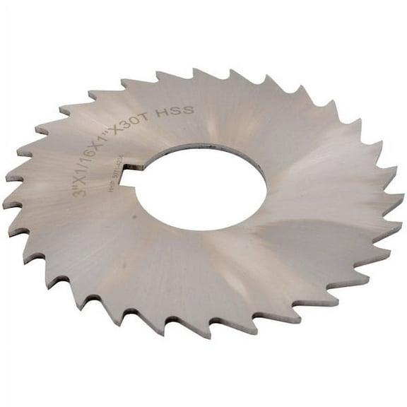 Hhip 3 X 1/16 X 1" High Speed Steel Plain Slitting Saw 5071-4204