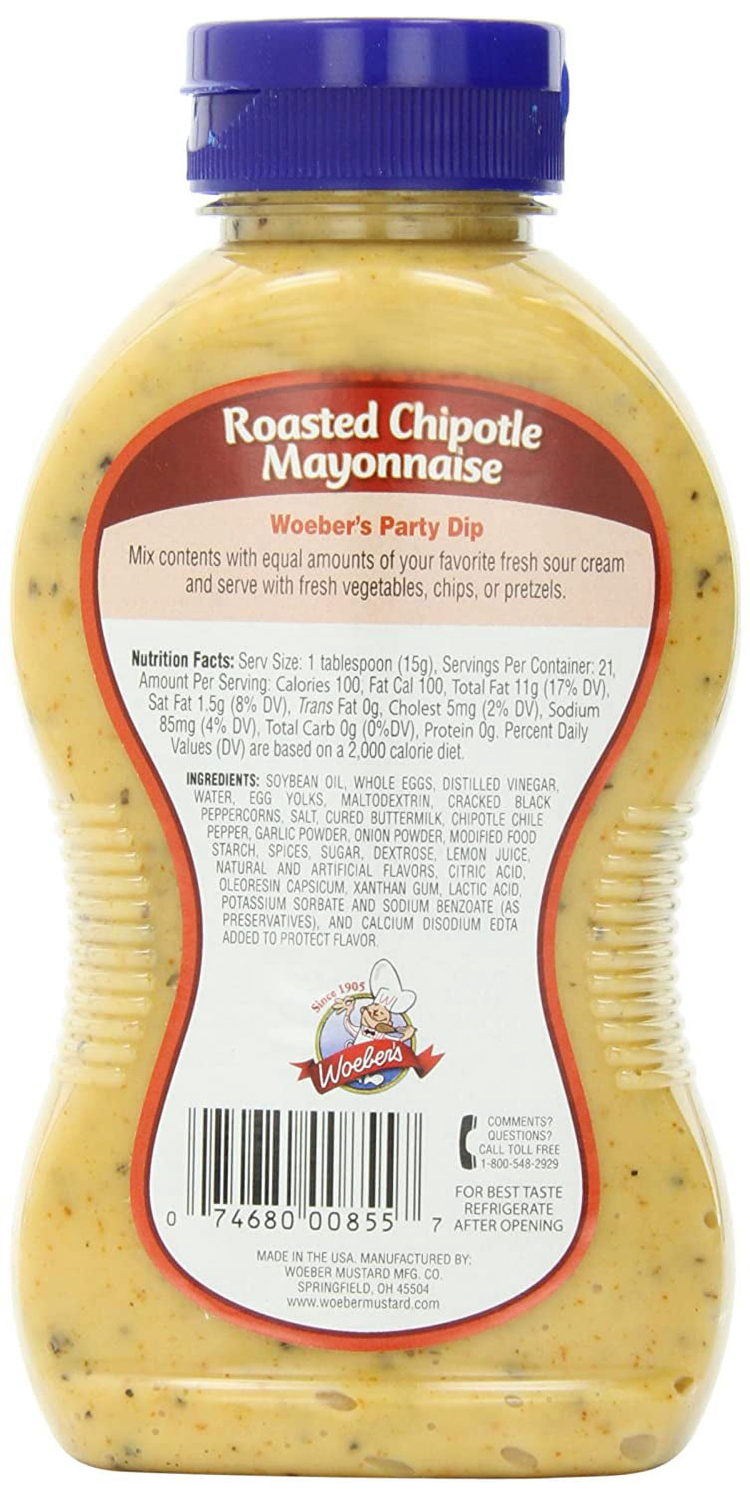 Woeber's Mayonnaise With Roasted Chipotl