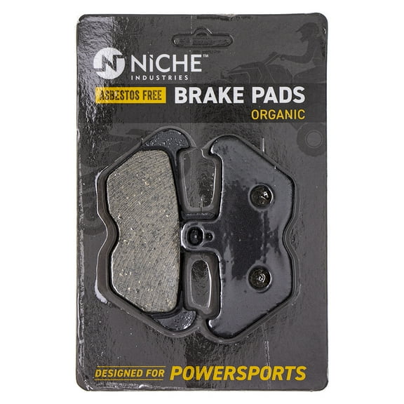 Niche Front Brake Pad for Set BMW R100R Organic Motorcycle 519-KPA2544D