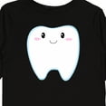 thumbnail image 4 of Inktastic Cute Tooth Boys or Girls Long Sleeve Toddler T-Shirt, 4 of 5