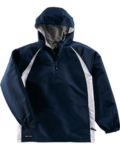Zip Hooded Hurricane Jacket - NAVY 