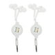 thumbnail image 1 of 2pcs mp3 dual retráctil retráctica auriculares auriculares auriculares aislantes de ruido con sonido transparente portátiles y cómodos auriculares con cable para viajes deportivos y uso diario, 1 of 4