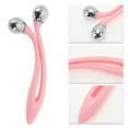 thumbnail image 3 of Unique Bargains 1 Pc Convenient Facial Roller for Beauty Parlor Pink PP ABS Electroplating, 3 of 6