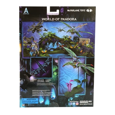 McFarlane Toys - Avatar World of Pandora Character with Vehicle - Seze Banshee & Neytiri