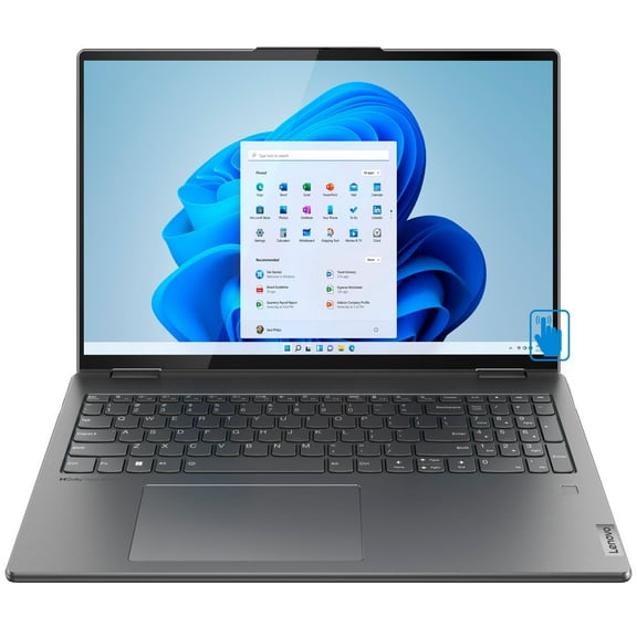 Lenovo Yoga 7 16.0in Touchscreen WQXGA IPS 2-in-1 Laptop (Intel i5-1240P 12-Core, Intel Iris Xe, 8GB LPDDR5 4800MHz, 512GB PCIe SSD, Backlit KYB, Fingerprint, WiFi 6E, BT 5.2, Win11Pro)