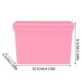 thumbnail image 2 of Ruiboury Magnetic Marker Holder Convenient Multipurpose ple Storage Container Pink Chalk box 1Set, 2 of 6