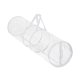 thumbnail image 1 of Organizador de papel de regalo navideño, bolsa de almacenamiento de PVC resistente con asas transparentes Blanco, 1 of 9
