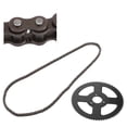 thumbnail image 3 of Cadenas de bicicleta de bolsillo cadena de moto resistente y confiable de aleación de acero de fácil instalación calidad garantizada para triciclo eléctrico mini moto ANGGREK Otros, 3 of 8