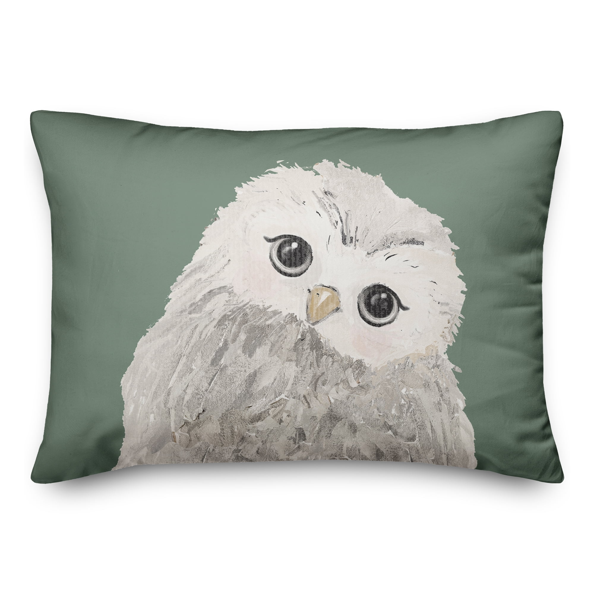 Creative Products Curious Baby Owl 20 x 14 Spun Poly Pillow