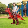 thumbnail image 6 of GOOSH 72 inch Adult Inflatable Dinosaur Costume, Blow Up Dinosaur Costume Adult Size, Funny Halloween Costumes Adult Halloween Costume Women Men for Halloween Party Cosplay, 6 of 7