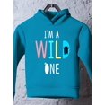 thumbnail image 3 of I'm A Wild One Hoodie Toddler -Image by Shutterstock,  2 Toddler, 3 of 4