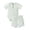 B02 Boy outfits-Mint Green, variant on Kids Clothes Boys Kids Toddler Baby Boys Outfits Short Sleeve Simple Solid Color Tops Shorts Loose Fit Crew Neck 2 Piece Sets Cute Summer Outfits Grey 9-12 Months