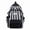 Black, variant on Y2K Kawaii Backpack 17.72" Nylon Coquette Bow Design for College Travel (Pink)