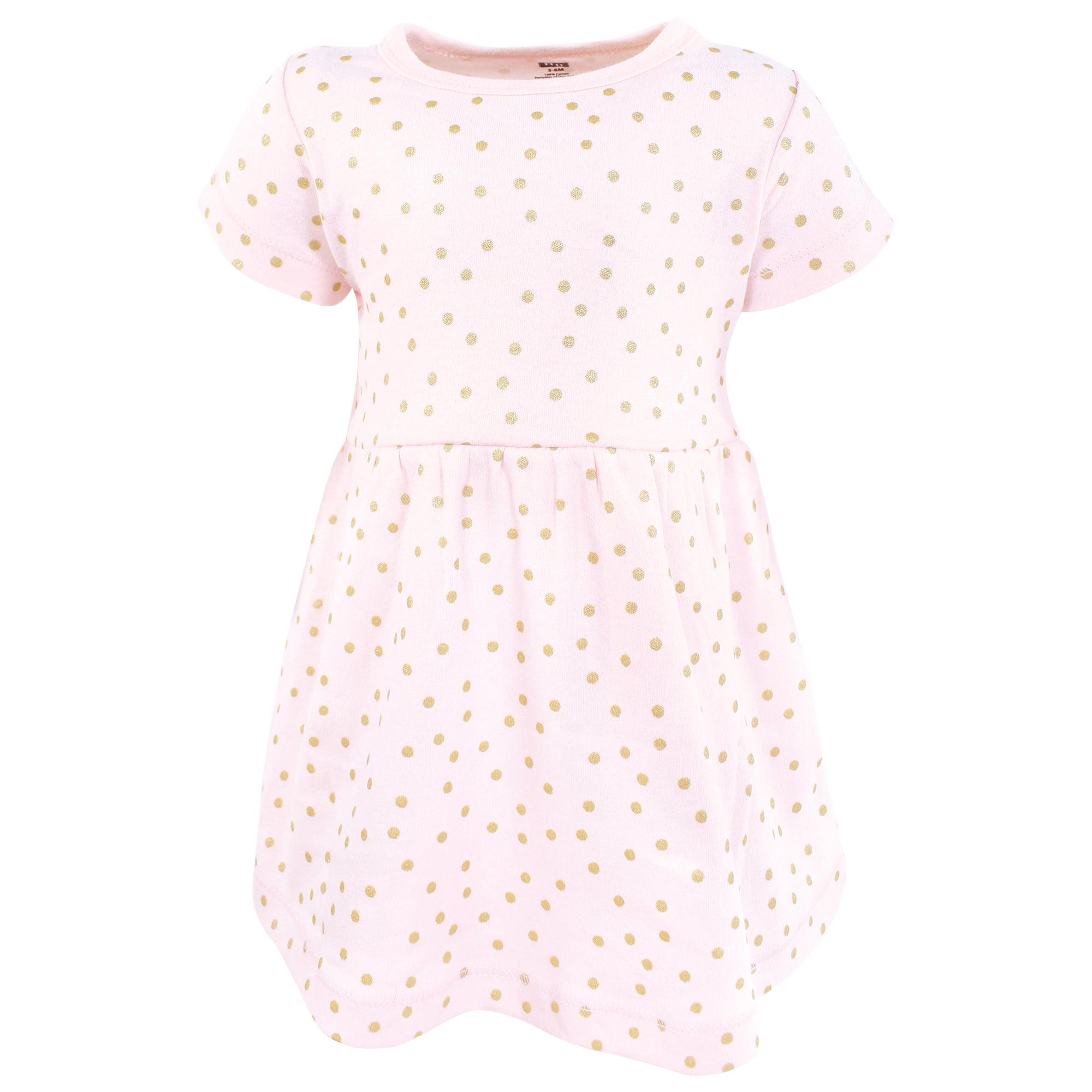 Hudson Baby Girls Cotton Dresses, Birthday Cake, 3-6 Months