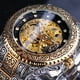thumbnail image 1 of Reloj mecánico automático tallado retro hueco informal de moda para hombres de estilo europeo y americano, 1 of 5