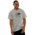 thumbnail image 4 of Motorcycle Why I Ride Speeding Biker Men's Big & Tall Crewneck Graphic Tee Brisco Brands 3X, 4 of 5