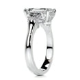 thumbnail image 3 of Dash Jewel 2.2 Ct Oval Cut Diamond Engagement Ring - Gorgeous Lab-Created Simulated Diamond in 14K White Gold Plated - Perfect for Women’s Weddings- Anniversaries- Special Gifts- and Proposals, 3 of 3