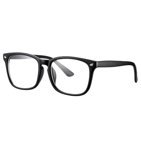 Azorb Blue Light Glasses for Women Black Eyewear Frames Clear Lens Gaming and Reading Glasses for Women Men