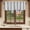 Gray, variant on Light Blue Grey Stripe Valances for Windows, Decorative Rod Pocket Window Valance Curtains, Modern Farmhouse Vertical Striped Short Curtain Drapes for Kitchen/Living Room, 2 Panels, 42" W x 18" L