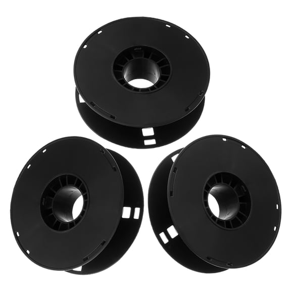 NIAIZEK 3Pcs Black Cable Reel Cord Holder Lightweight Extension Cord Storage