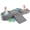Gray, variant on INFANS Climbing Toys for Toddlers, Foam Climbing Blocks and Ball Pit for Baby, 5pc Kids Climb and Crawl Block Activity Structure Play Set, Indoor Foam Play Gym for Crawling and Sliding
