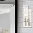 thumbnail image 3 of 617-1W-PN-G617-8DE Innovations Lighting Boreas - 1 Light Wall Sconce-10.75 Inch Tall and 4.5 Inch Wide-Polished Nickel Finish-Deco Swirl Glass Color, 3 of 3