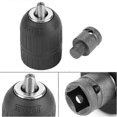 thumbnail image 4 of 2-13mm Plastic Keyless Drill Chuck 1/2"-20UNF with 1/2" Chuck Adapter for Impact Wrench Conversion, 4 of 5