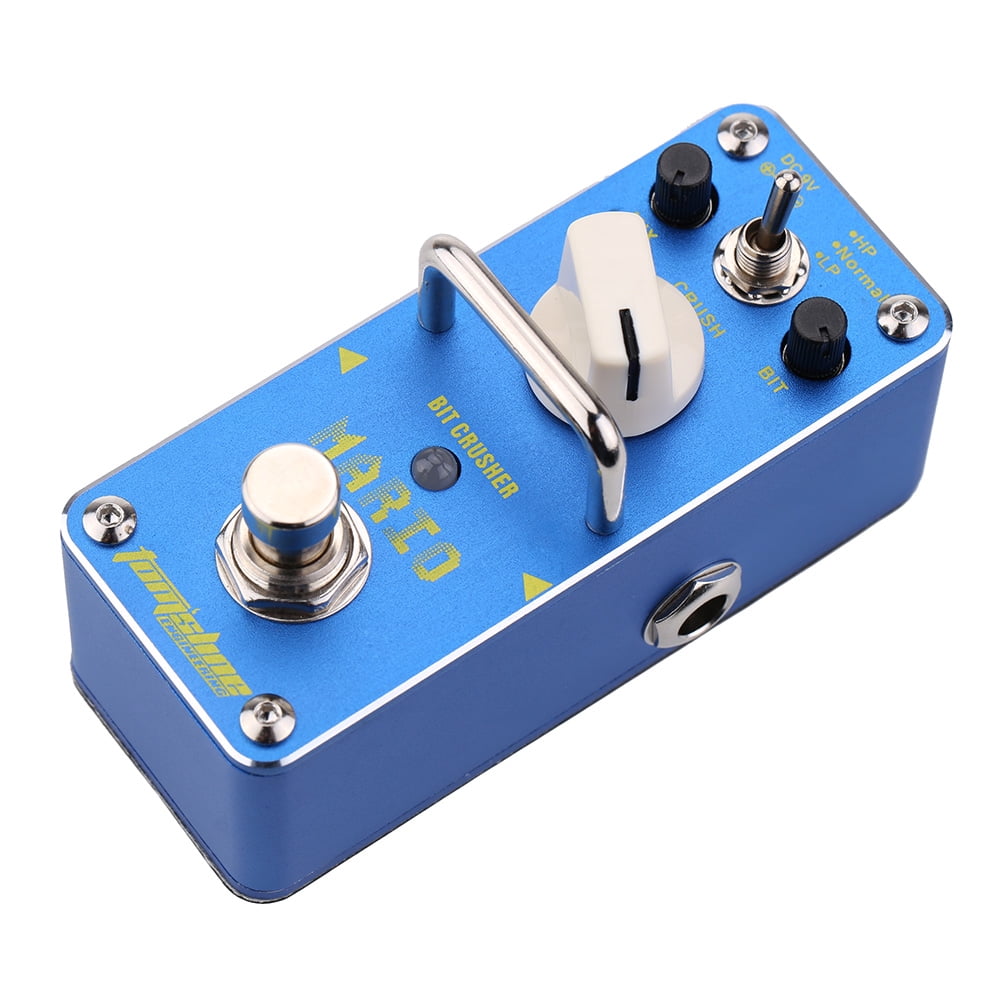 AROMA AMO-3 Mario Bit Crusher Electric Guitar Effect Pedal Single Effect with True Bypass