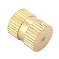 thumbnail image 3 of Tuercas moleteadas con rosca hembra M2, tuercas de inserción roscadas de latón, kit surtido de tuercas soldadas hidráulicamente M2*6*3,2100 piezas, 3 of 5