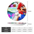 thumbnail image 3 of Sigee Mario Cc for Bone China Decorative Plate with Stand Decorative Plate for Display Decorative Plates for Home Kitchen Bedroom 6-10inch -8in, 3 of 7