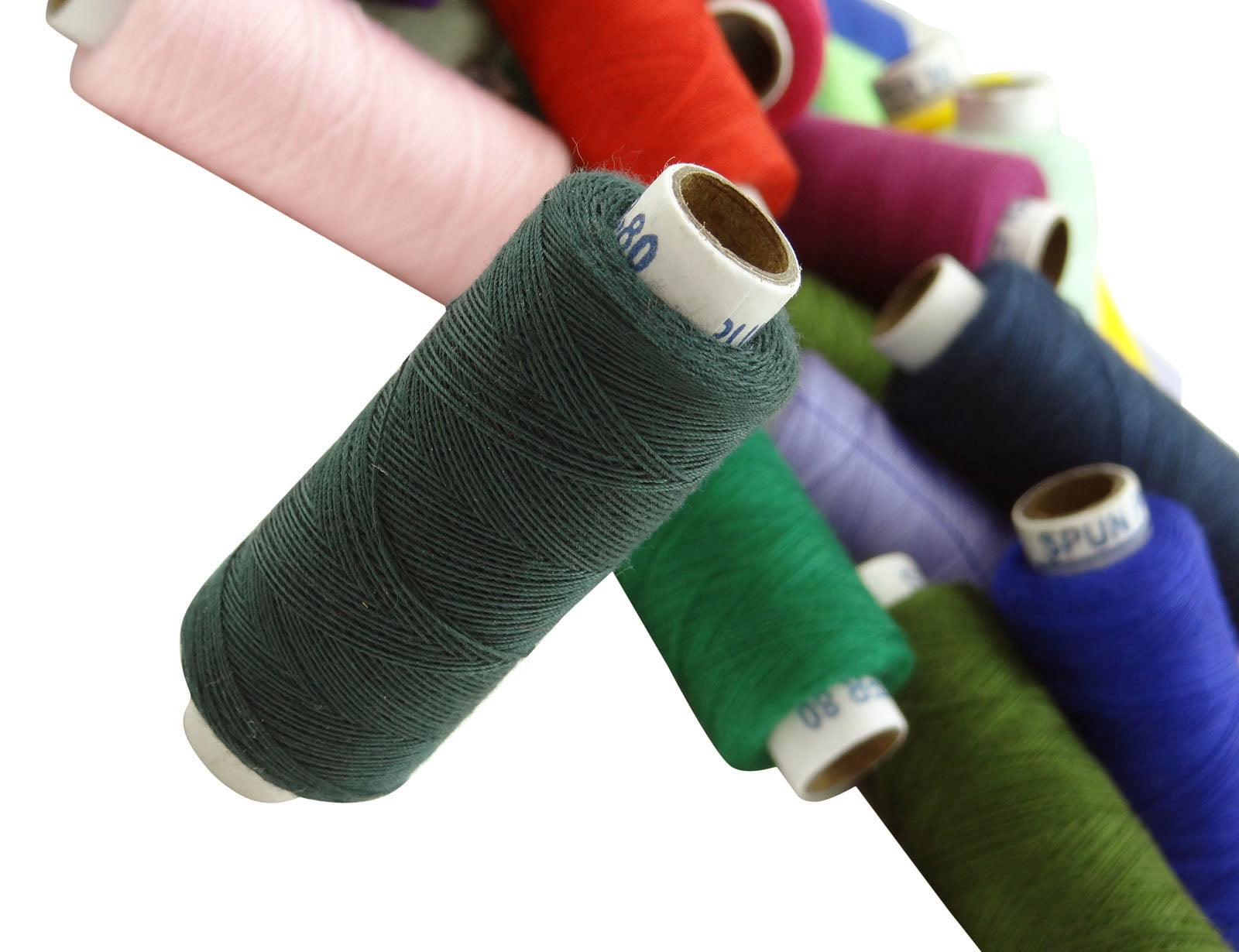 Blue Cotton Sewing Quilting Machine Thread Filament Spool 300 mtr