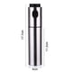 thumbnail image 5 of 2 botellas de inyección de combustible de acero inoxidable, 100 ml, estilo dos Adepaton 2034250-2, 5 of 9
