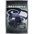 thumbnail image 1 of NFL Seattle Seahawks - Helmet 16 Wall Poster, 14.725" x 22.375" Framed, 1 of 4