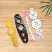Abbraccia Button Maker Tool Portable Fabric Covered Button for Shirt Down Jacket Jeans Without Button
