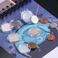 thumbnail image 4 of Trayknick 100 Pcs Porte-Monnaie Réutilisable Léger en Acrylique Mini Porte-Monnaie pour Rangement de Pièces, 4 of 11