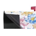 thumbnail image 4 of Watercolor Lotus Flower Mailbox Covers Magnetic Post Box Cover Wraps Standard Size 25.5"x21" Waterproof Home Garden Yard Outside Decor, 4 of 9