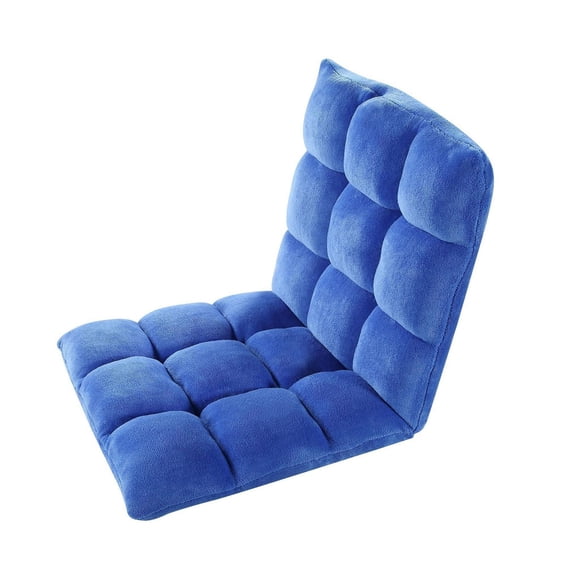 Fauteuil de jeu pliable et réglable Velago Clam, bleu