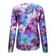 thumbnail image 5 of Puntoco, camiseta de manga larga holgada con cuello redondo y estampado de flores informal a la moda de verano para mujer, blusa, jersey Puntoco Puntoco-1900, 5 of 5